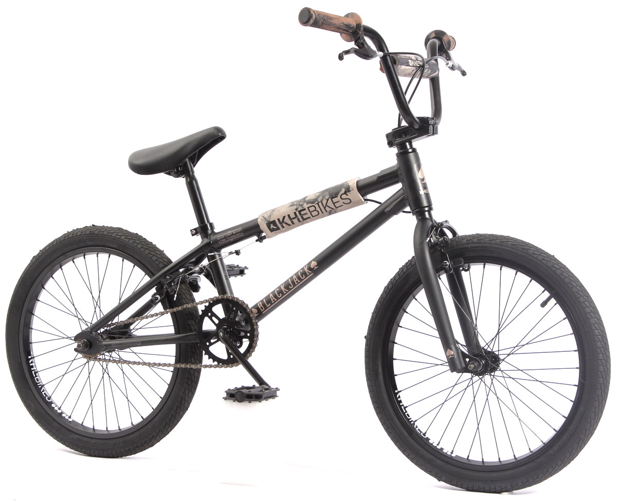 BMX Fahrrad Alu KHE BLACK JACK 20 Zoll 10,2kg