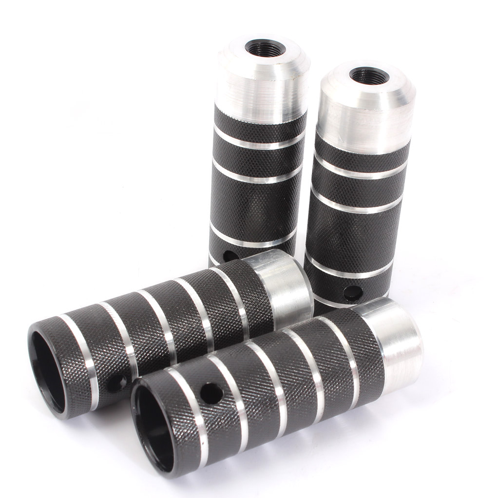 BMX Peg-Set KHE COP Alu 2 Paar 10mm (3/8") und 14mm