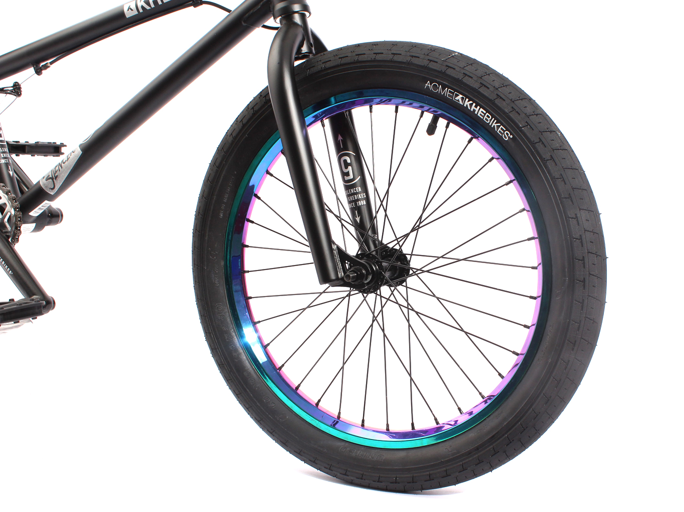 BMX Fahrrad KHE SILENCER Limited Oil Slick 20 Zoll 9,7kg