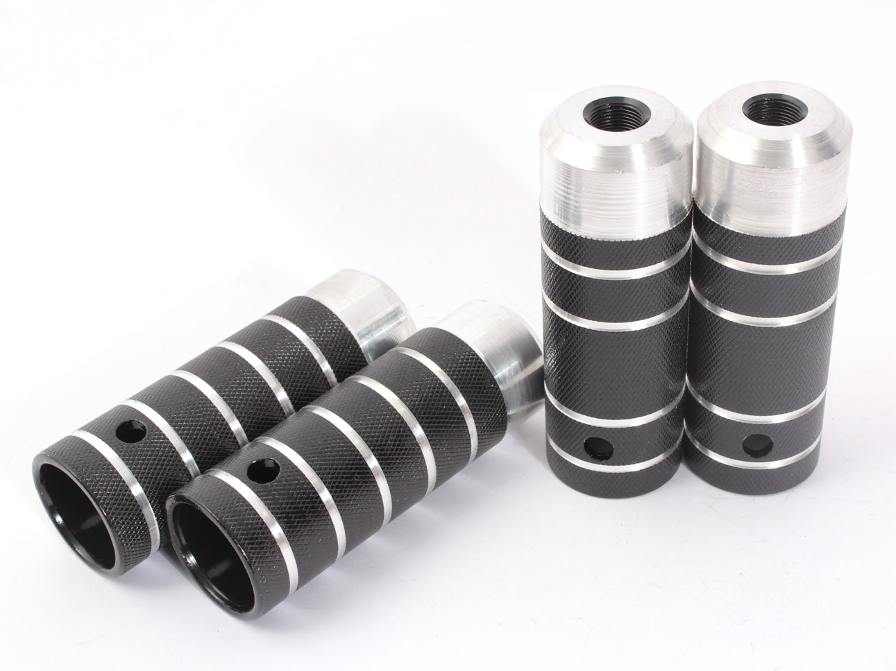 BMX Peg-Set KHE COP Alu 2 Paar 10mm (3/8") und 14mm