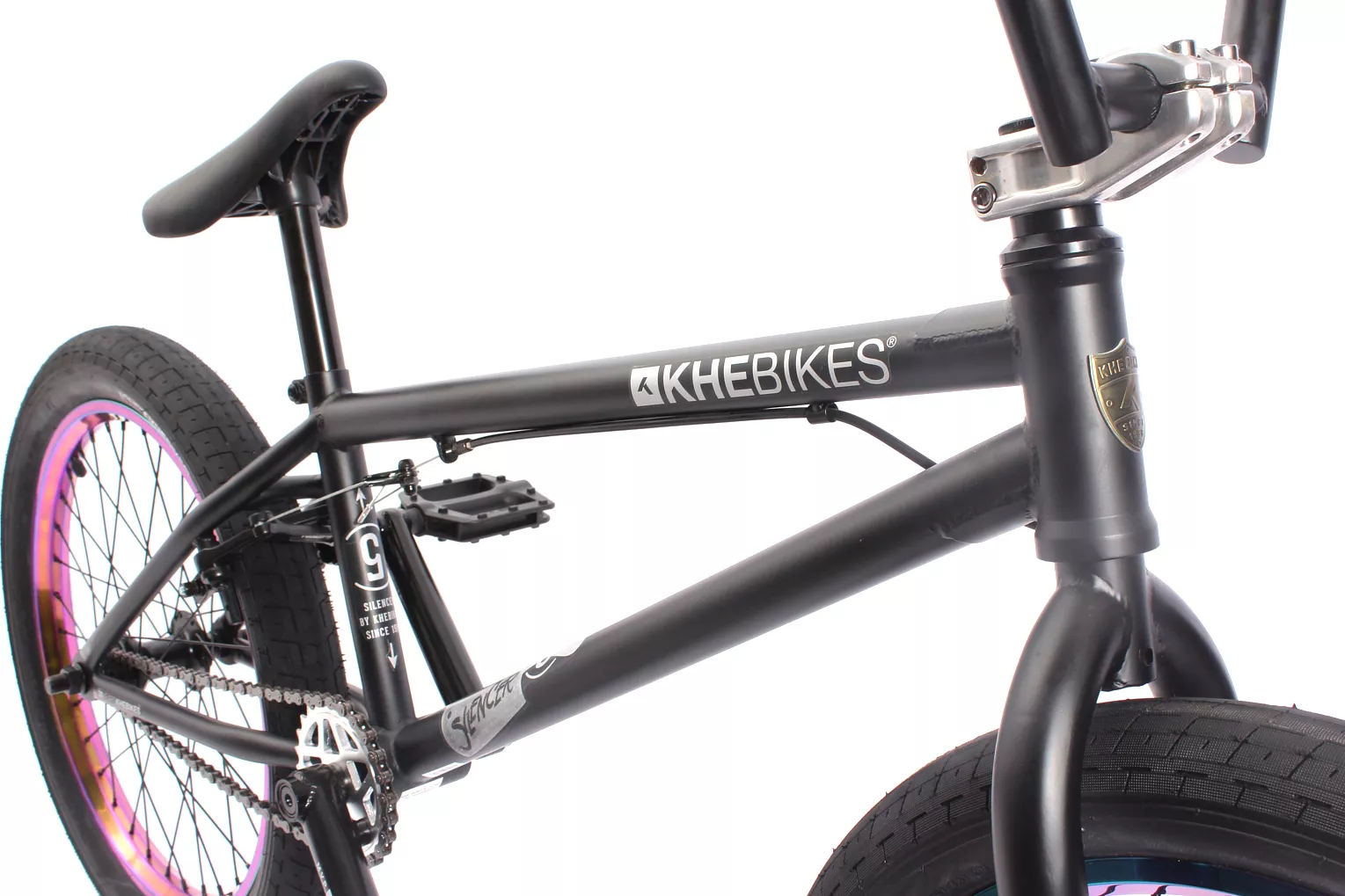 BMX Fahrrad KHE SILENCER Limited Oil Slick 20 Zoll 9,7kg