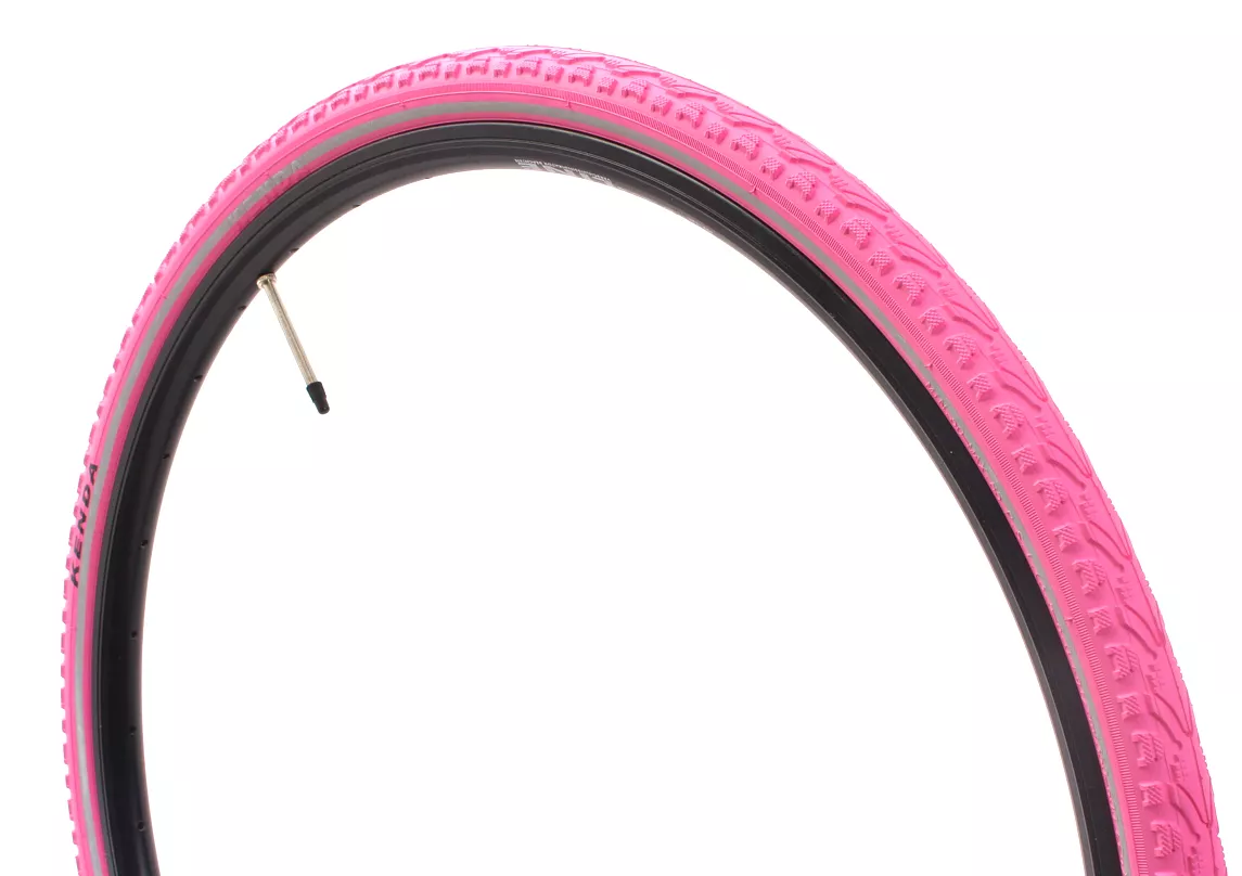 Khan Fixie Rennrad Drahtreifen KHE 700 x 38C Reifen pink